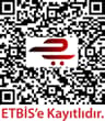 ETBİS'e kayıtlıdır
